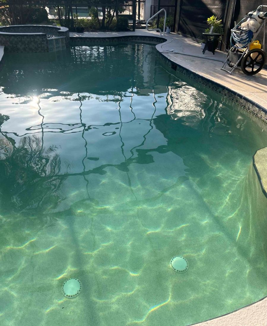 Before: Pool Renovation