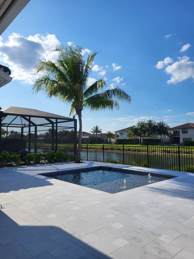 Total Pool Services finished pool in Southwest Florida