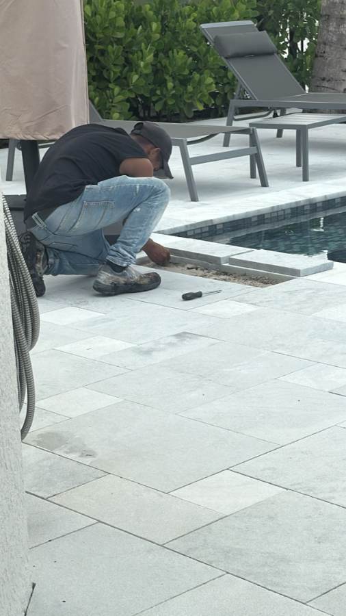 Total Pool Services pool build in progress in Southwest Florida