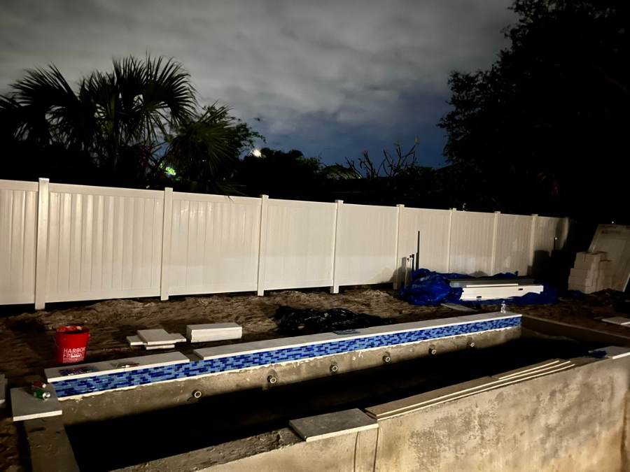 Total Pool Services pool build in progress in Southwest Florida