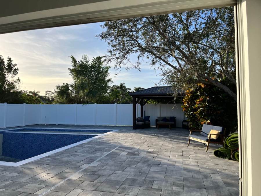Total Pool Services finished pool in Southwest Florida