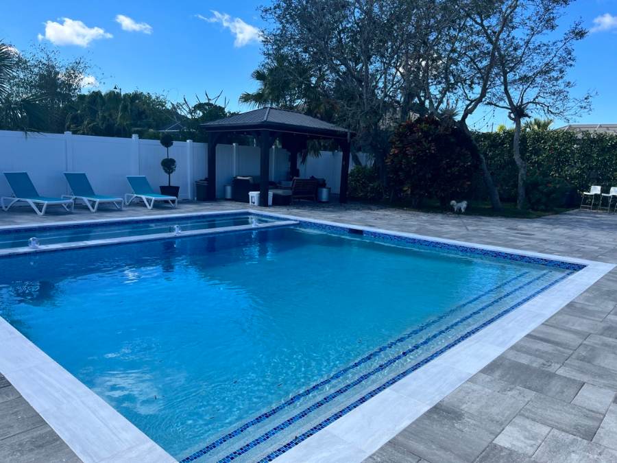Total Pool Services finished pool in Southwest Florida