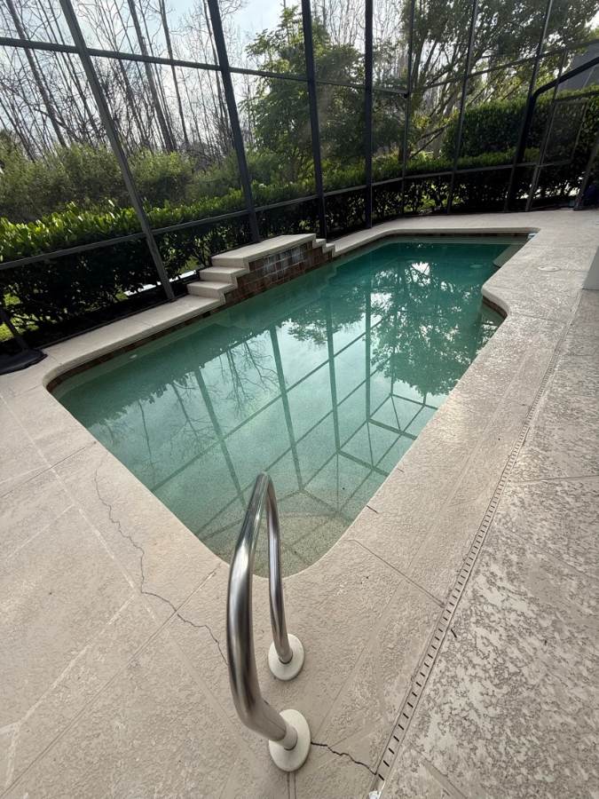 Total Pool Services finished pool in Southwest Florida