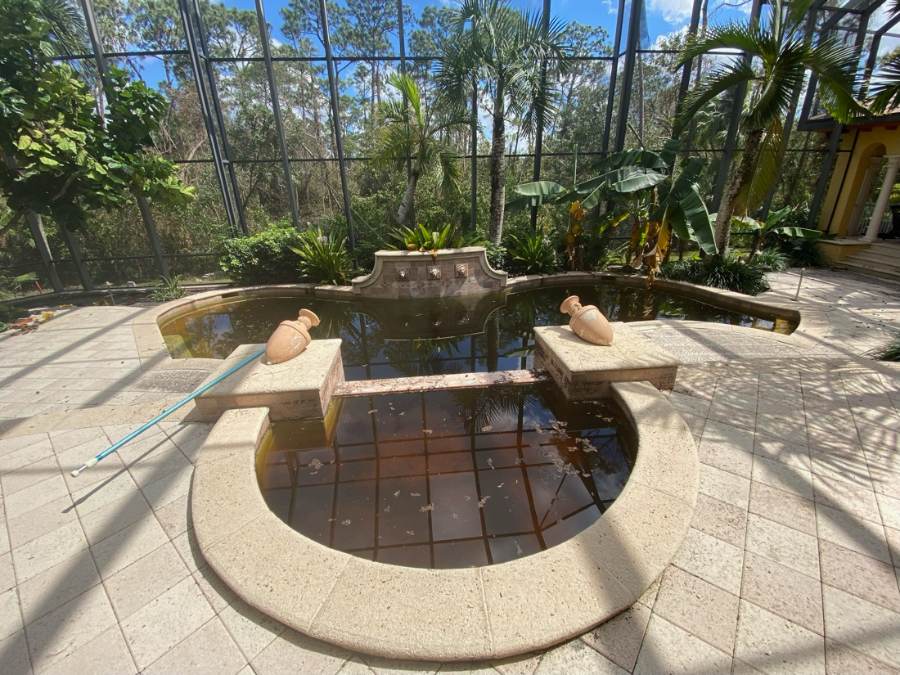 Total Pool Services finished pool in Southwest Florida
