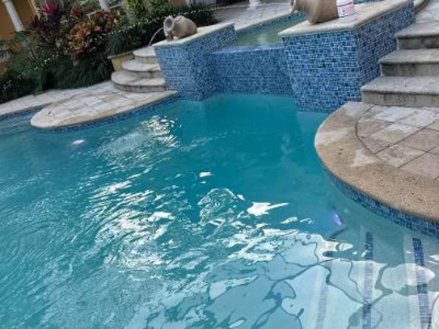 Total Pool Services finished pool in Southwest Florida