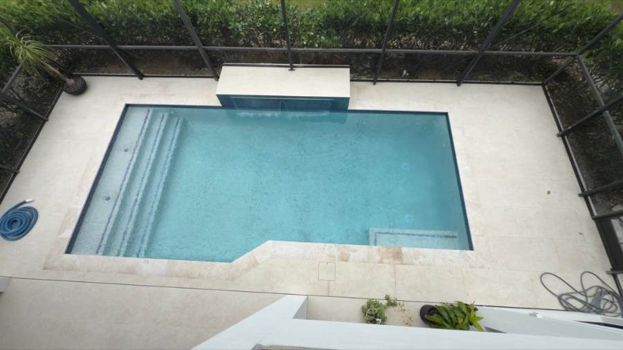 Total Pool Services finished pool in Southwest Florida
