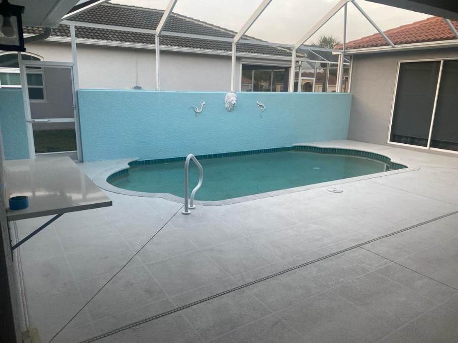 Total Pool Services finished pool in Southwest Florida