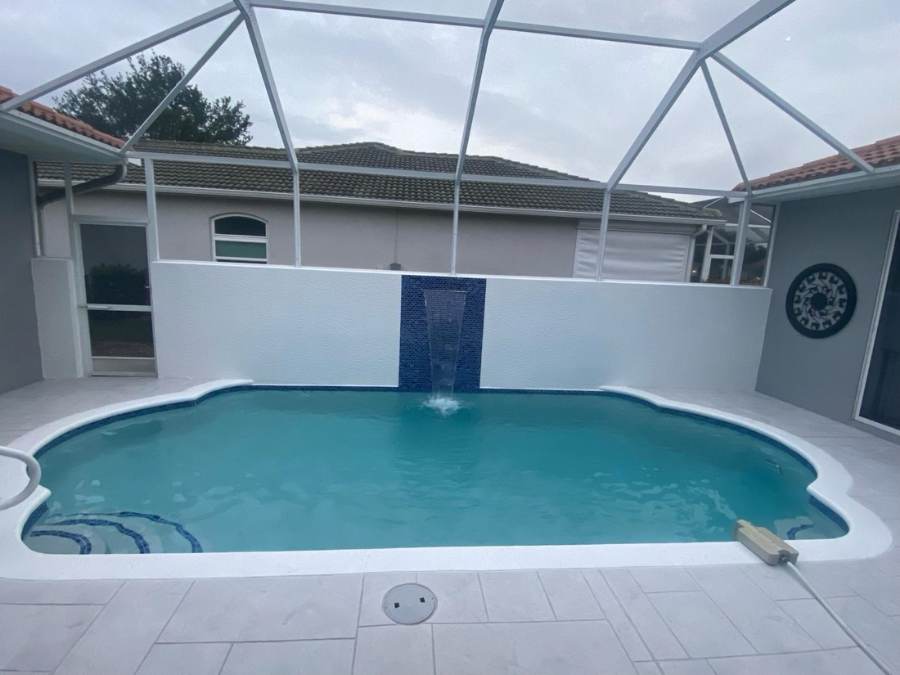 Total Pool Services finished pool in Southwest Florida
