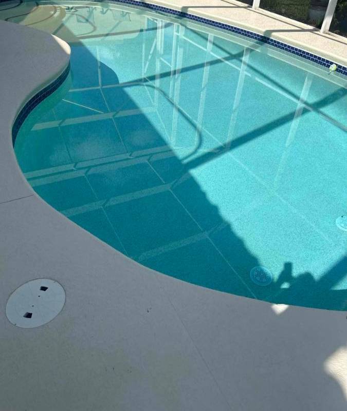 Total Pool Services finished pool in Southwest Florida