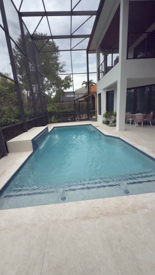 Total Pool Services finished pool in Southwest Florida