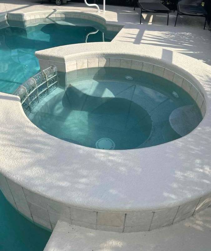 Total Pool Services finished pool in Southwest Florida