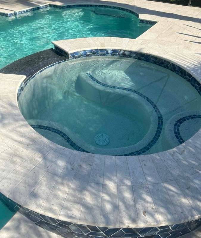 Total Pool Services finished pool in Southwest Florida
