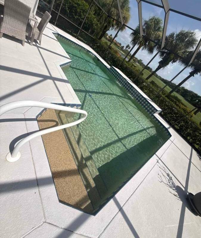 Total Pool Services finished pool in Southwest Florida