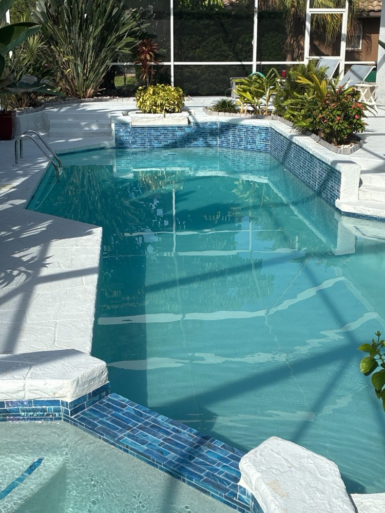 Pool work shared in Mary Place's review
