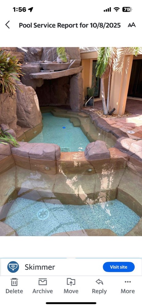 Pool work shared in Kathleen Scott's review